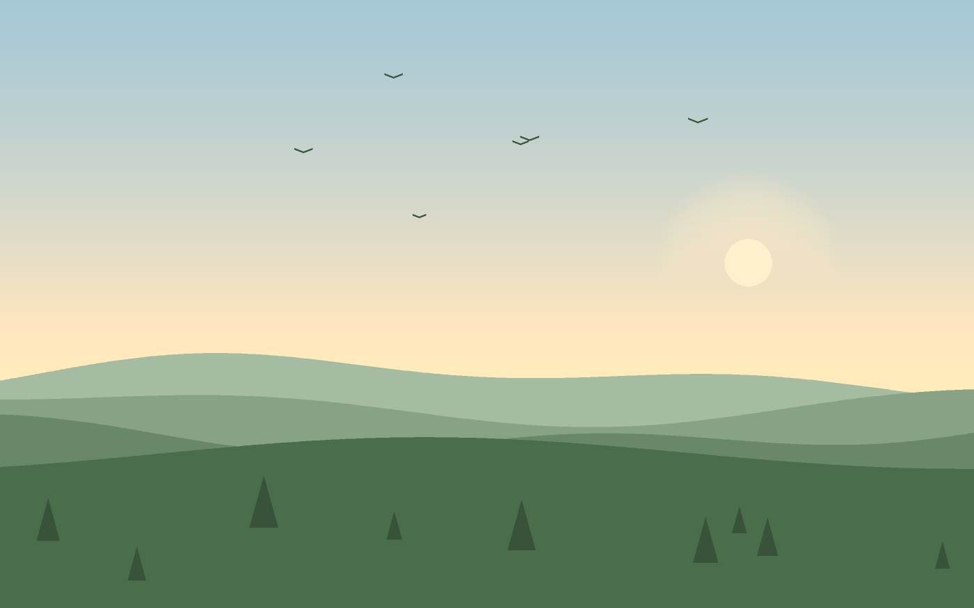 Landschaftsillustration