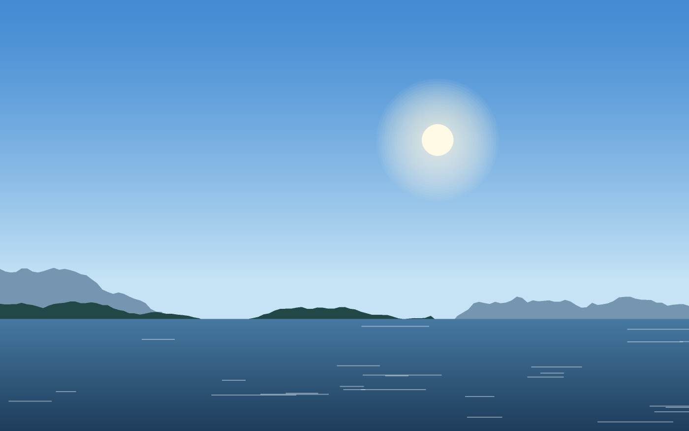 Landschaftsillustration