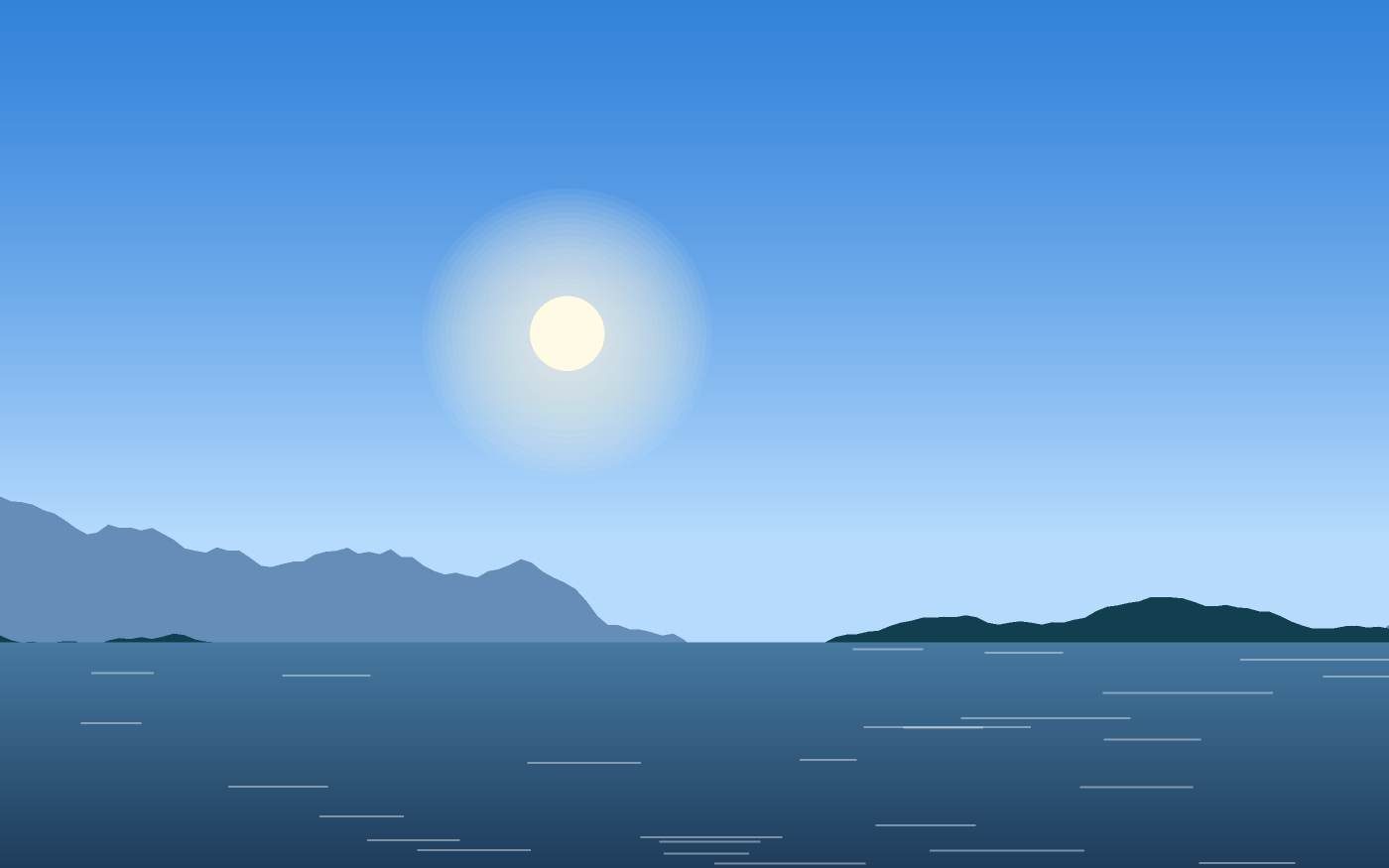 Landschaftsillustration