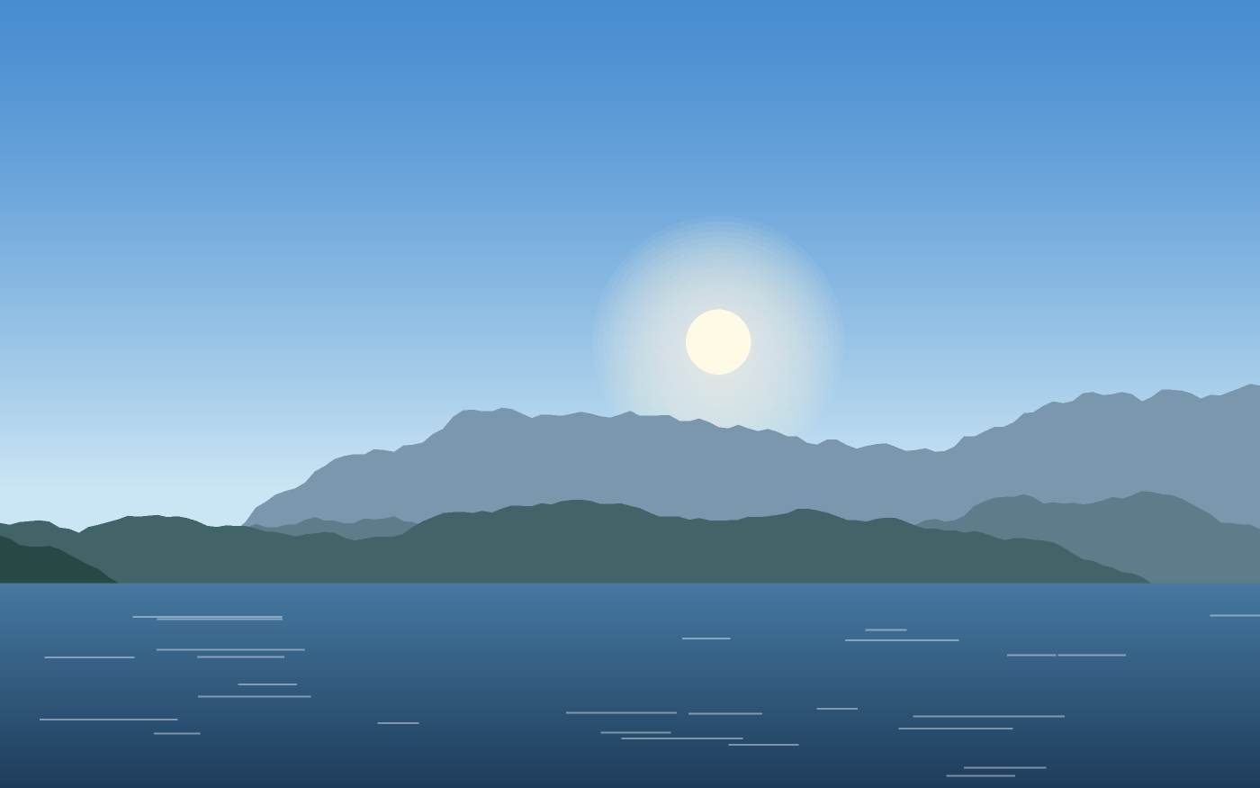 Ilustrace krajiny
