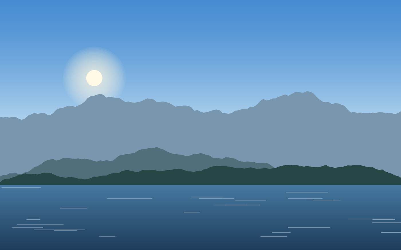 Landskabsillustration
