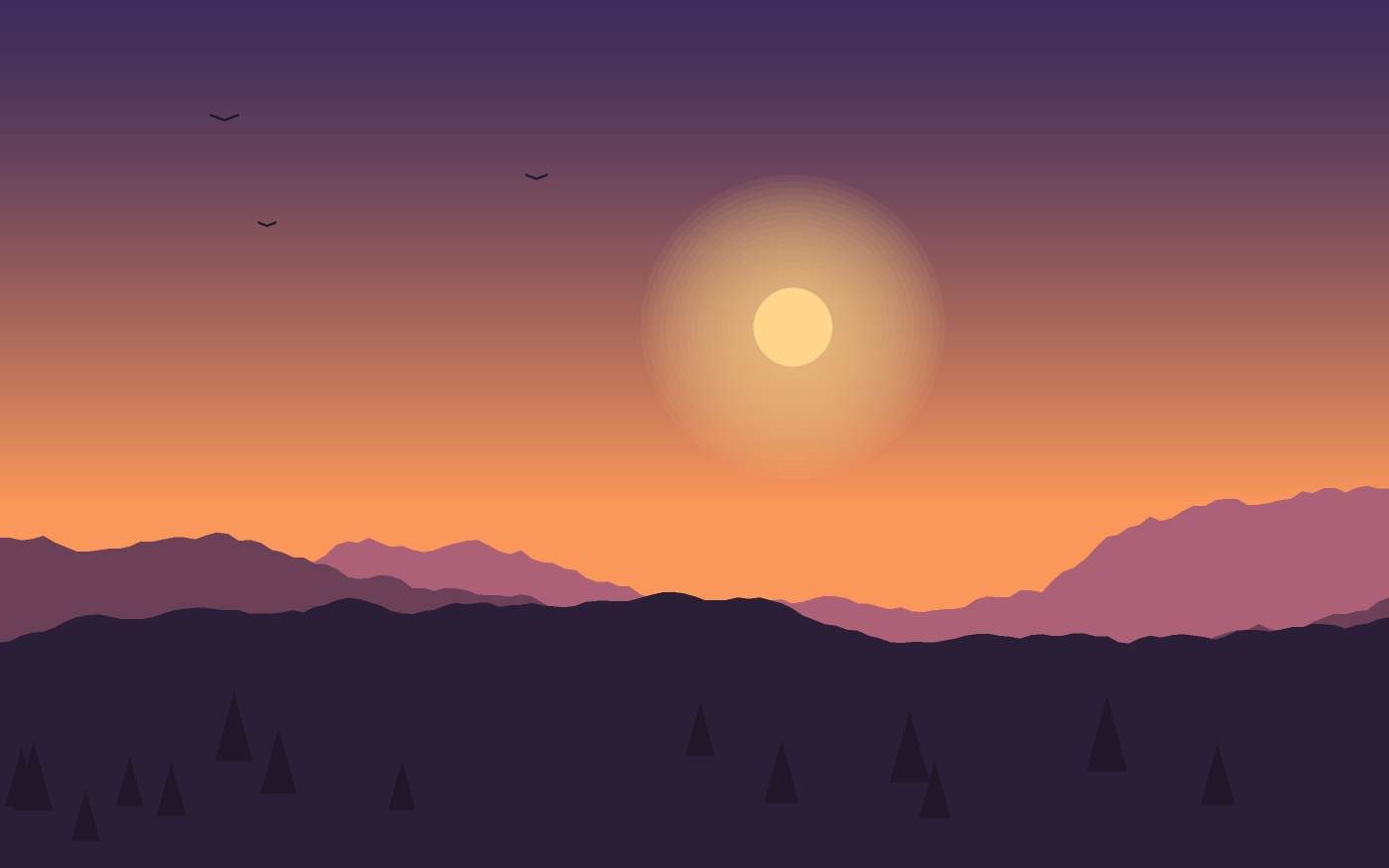 Landskabsillustration