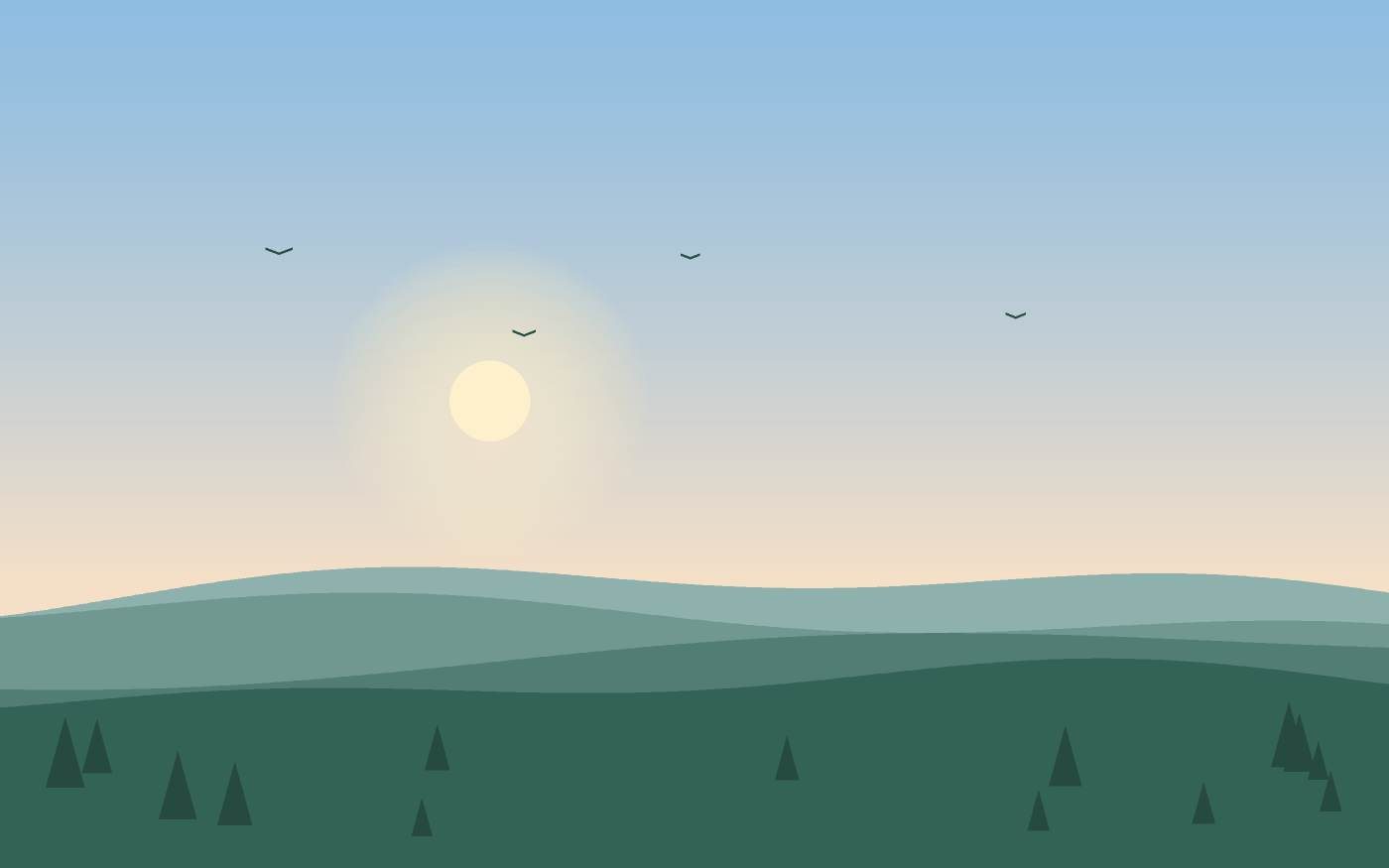 Landskabsillustration