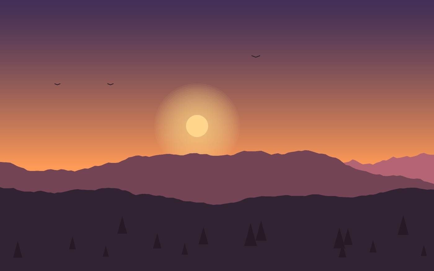 Landskabsillustration