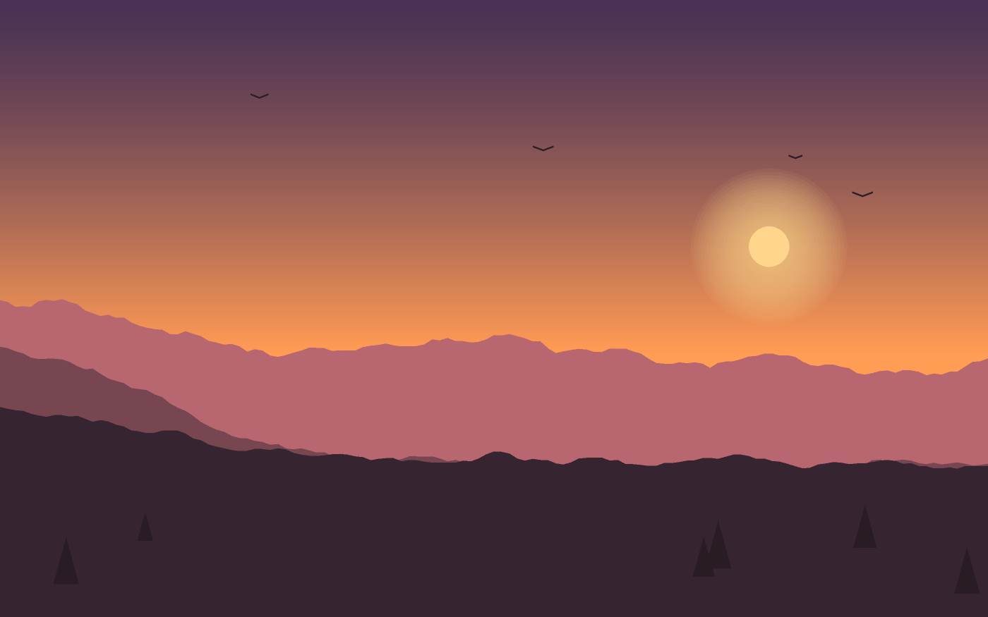 Landskabsillustration