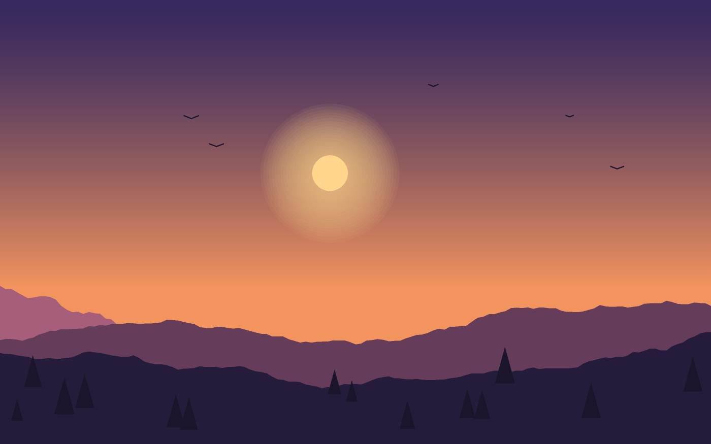 Illustration de paysage