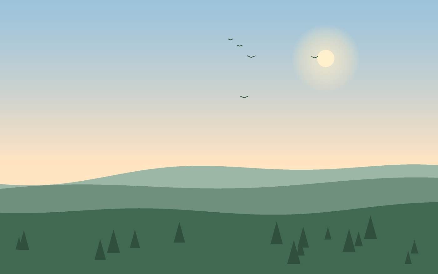 Illustration de paysage