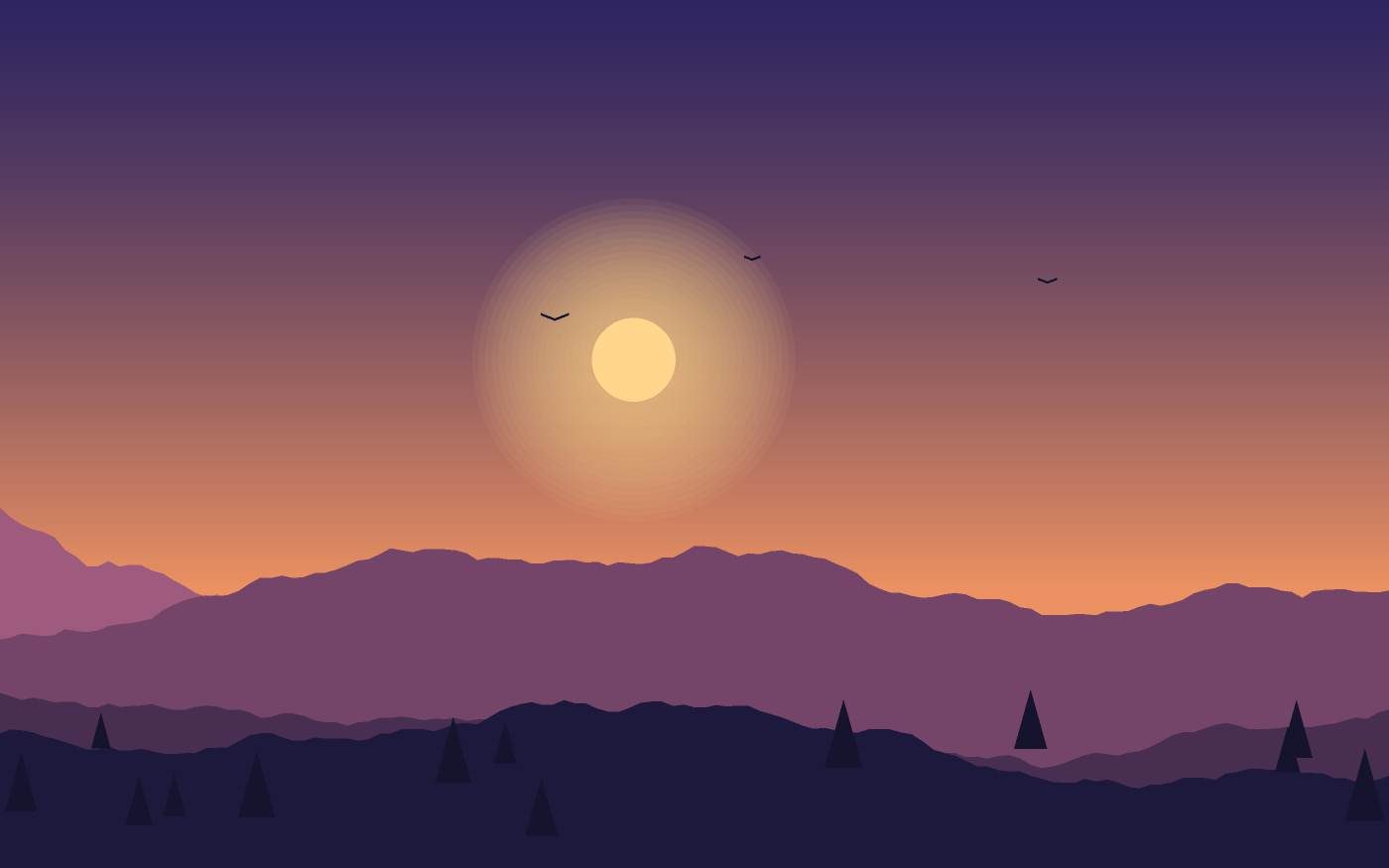 Illustration de paysage