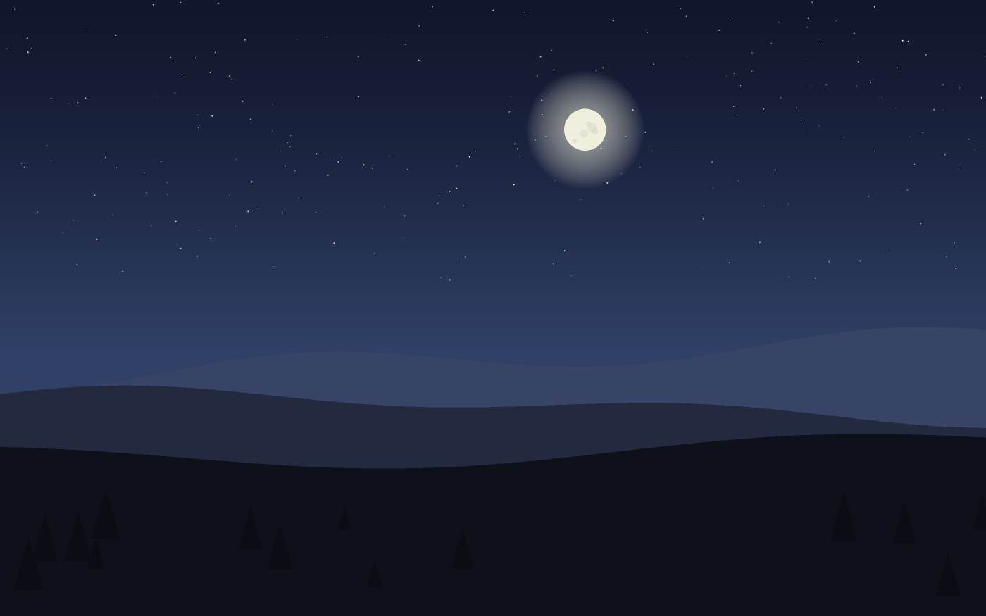 Illustrazione di un paesaggio