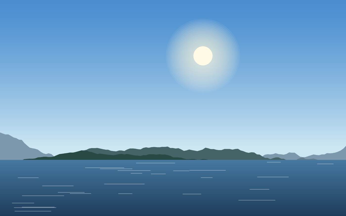 Landschapsillustratie