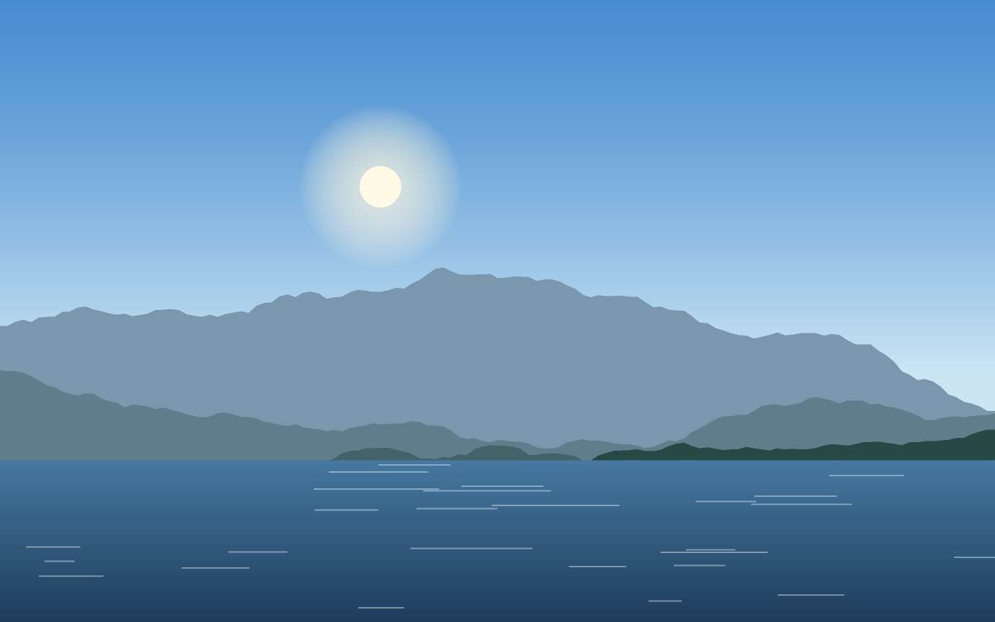 Ilustracja krajobrazu