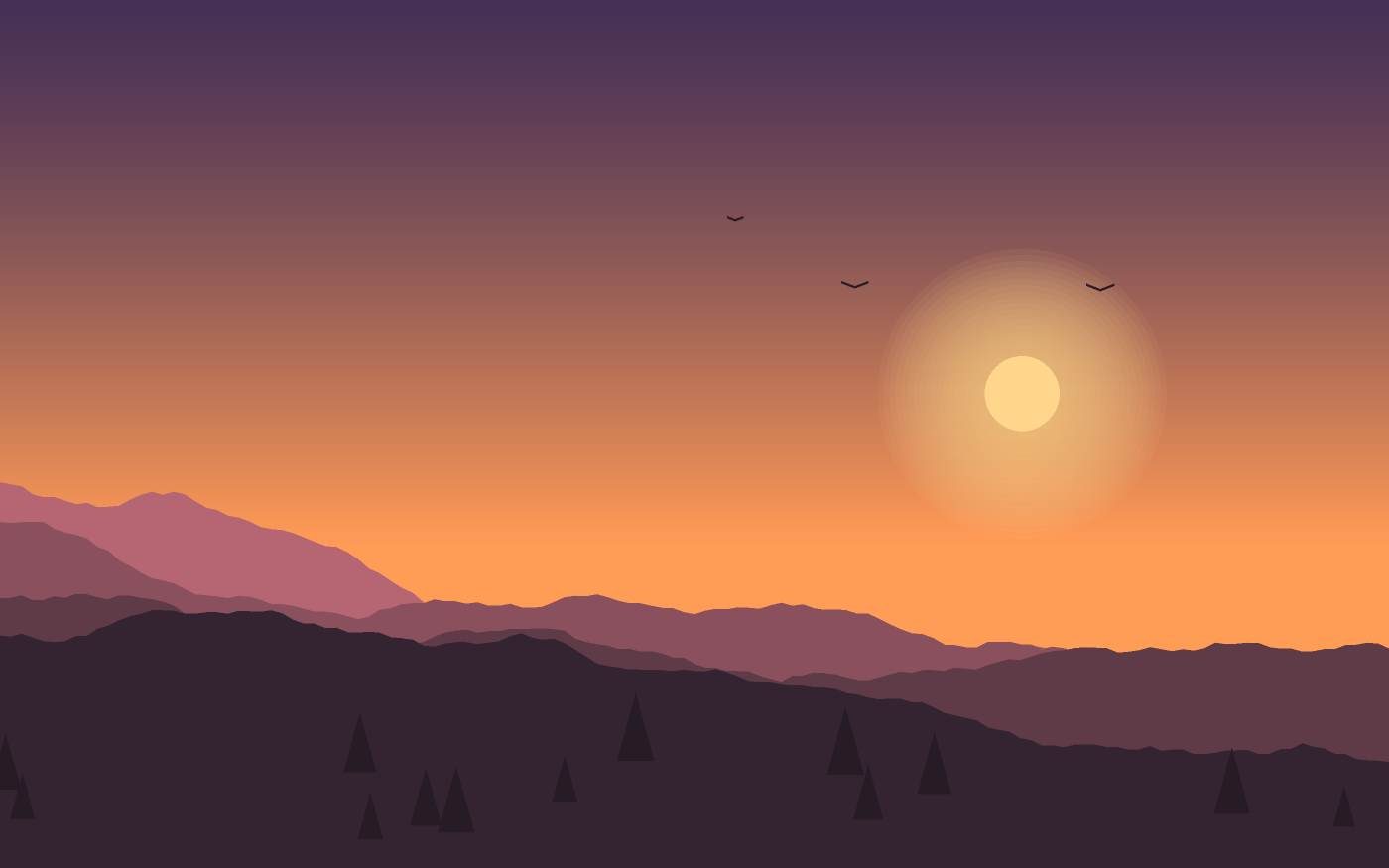 Landskapsillustration